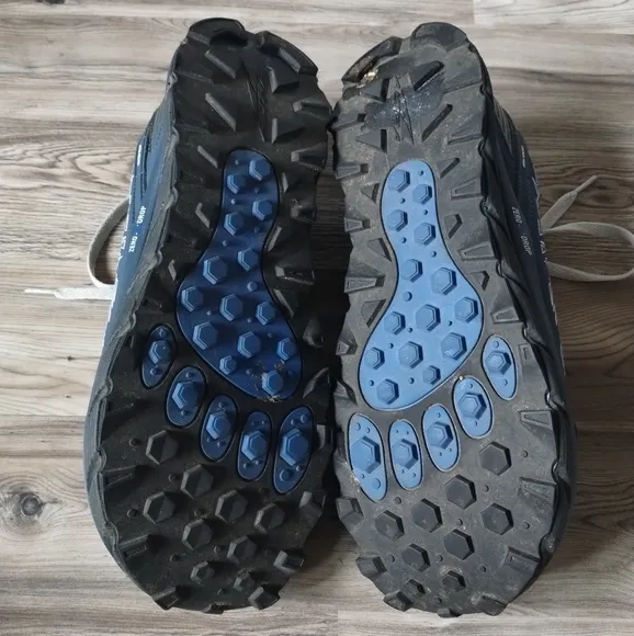 ALTRA Lone Peak 3.5 Trail Shoes Blue Black Silver Mens Size 11