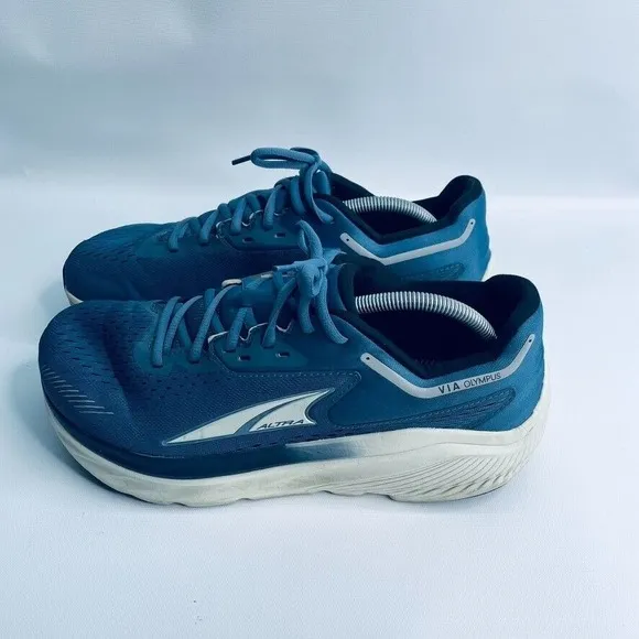 ALTRA Via Olympus Men's Size 10 'mineral Blue' Running Shoes AL0A82BW419 (READ)