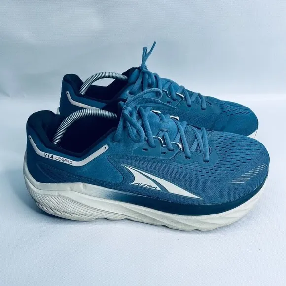 ALTRA Via Olympus Men's Size 10 'mineral Blue' Running Shoes AL0A82BW419 (READ)
