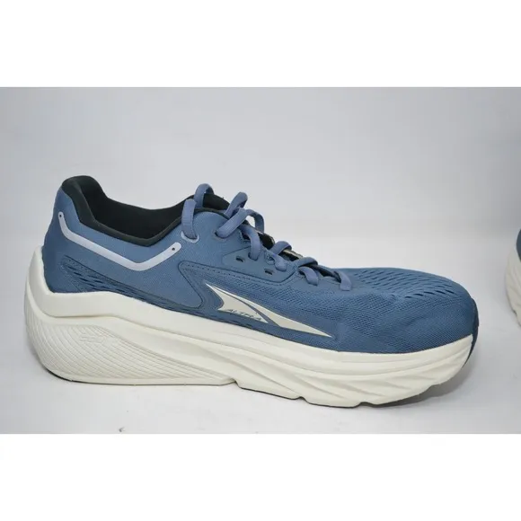 Altra Via Olympus Mens Size 8.5 Blue White Black Athletic Running Shoes Sneakers