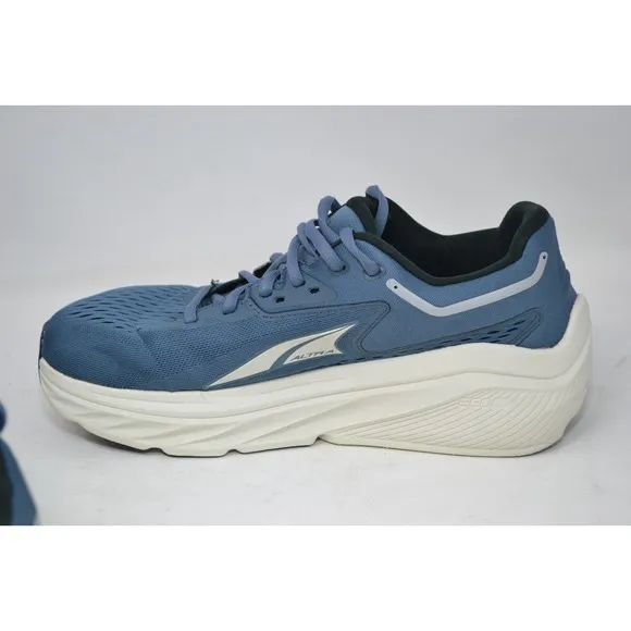 Altra Via Olympus Mens Size 8.5 Blue White Black Athletic Running Shoes Sneakers