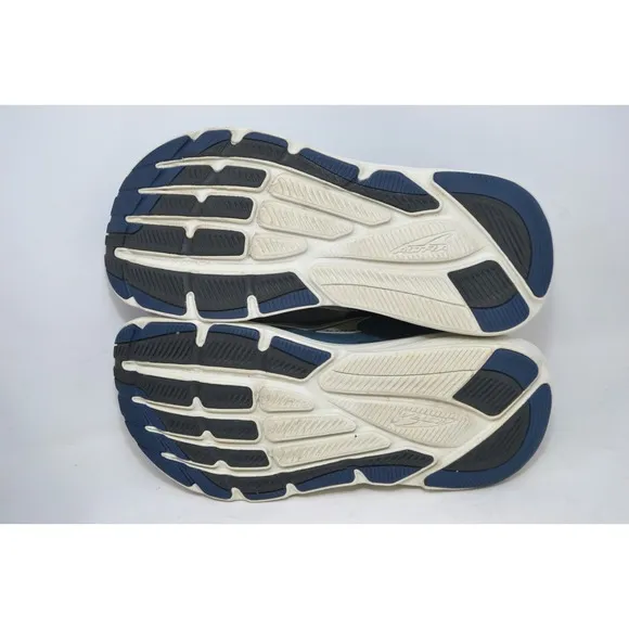 Altra Via Olympus Mens Size 8.5 Blue White Black Athletic Running Shoes Sneakers