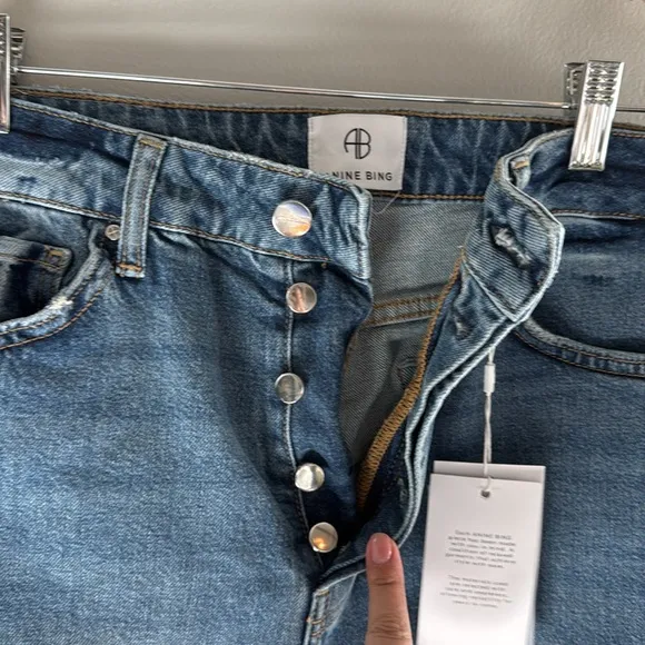 ANINE BING- NEW Roxanne High Rise Bootcut Jeans