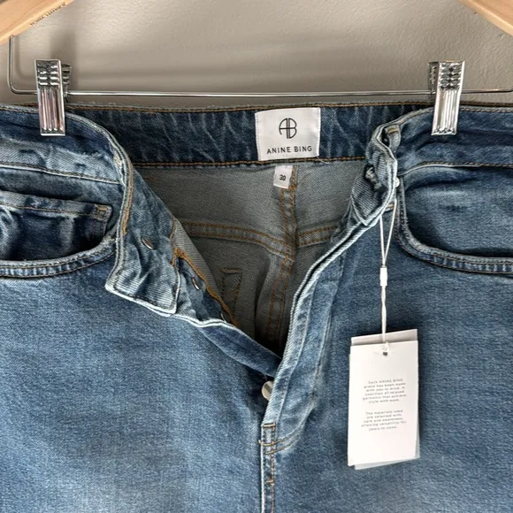 ANINE BING- NEW Roxanne High Rise Bootcut Jeans