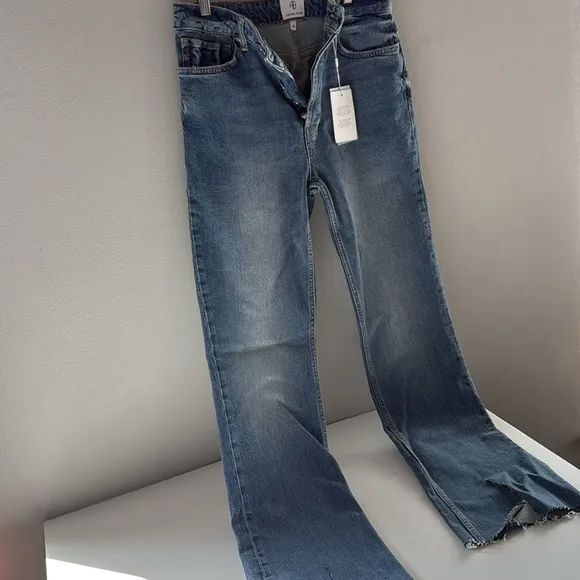 ANINE BING- NEW Roxanne High Rise Bootcut Jeans