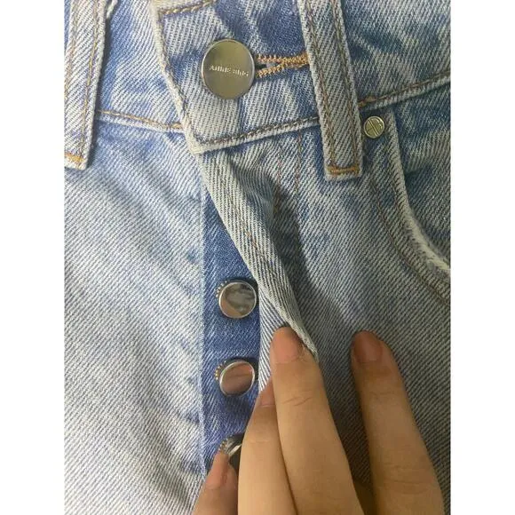Anine Bing Sonya Jeans Classic Blue Size 23