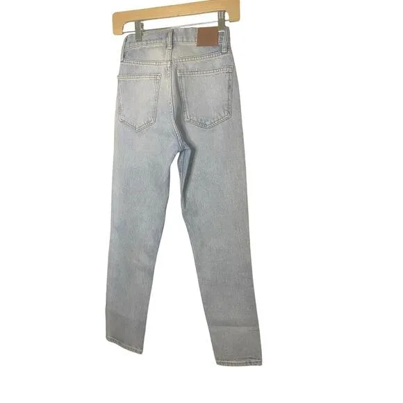 Anine Bing Sonya Jeans Classic Blue Size 23