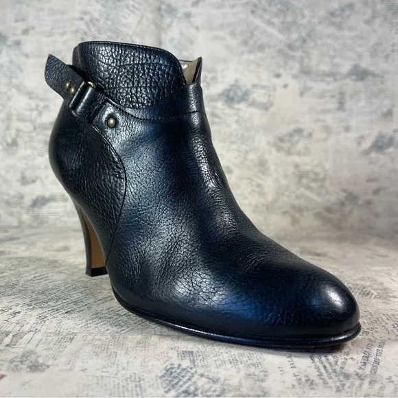Anyi Lu Vanessa Ankle Booties Boots Black