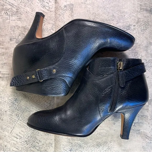 Anyi Lu Vanessa Ankle Booties Boots Black