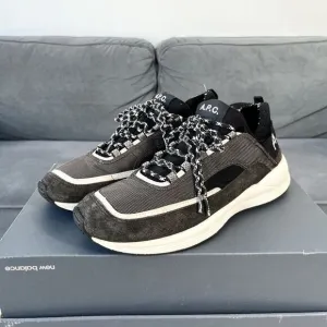 A.P.C. 19SS Paact Low Top Sneakers Low Cut Black Men’s Size 12 / EU 45