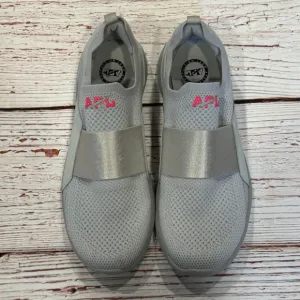 APL Techloom Bliss Slip-On Running Shoes in Gray/Pink Sz 9.5
