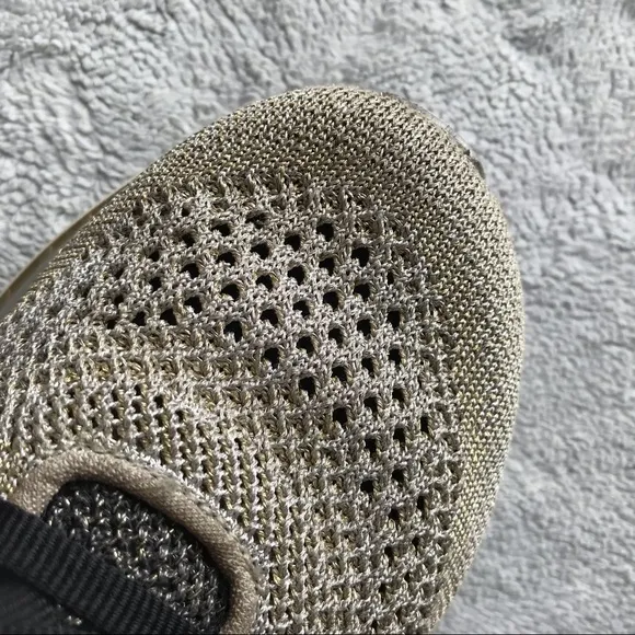 APL Techloom Pro Sneaker Metallic Silver Gold Knit