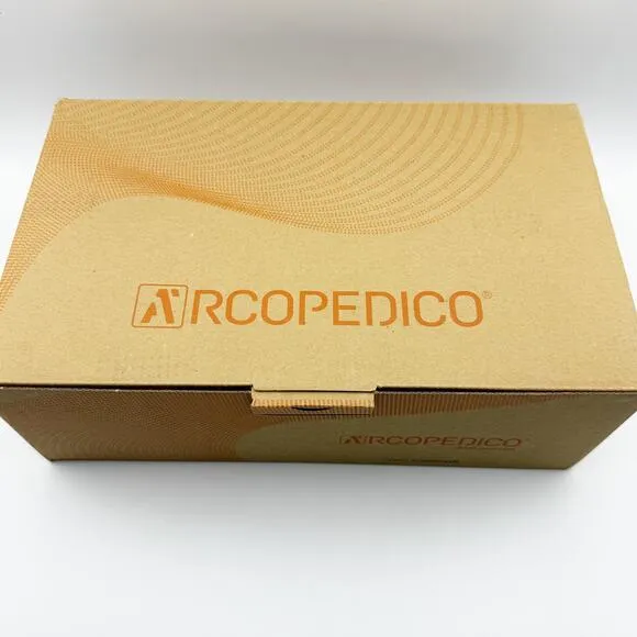Arcopedico Womens L19 Boots EU 35 US 5 Black Vegan Leather Water Resistant NIB