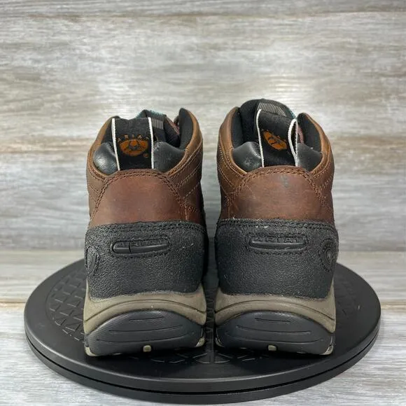 Ariat Men's Copper Brown Leather Waterproof Terrain Hiking Boots Size 7.5