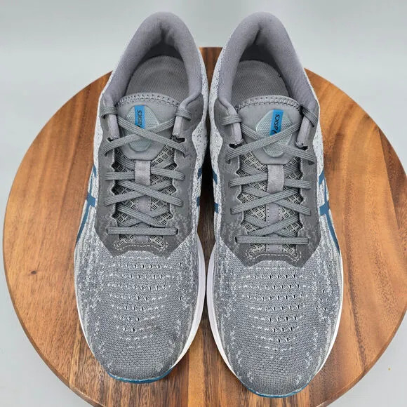 Asics Dynablast 2 Shoes Men's 11 Gray Blue Low Top Athletic Running Sneakers