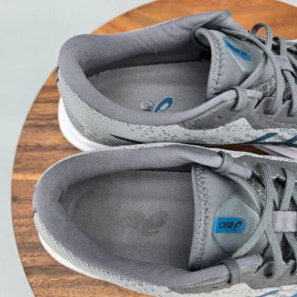 Asics Dynablast 2 Shoes Men's 11 Gray Blue Low Top Athletic Running Sneakers