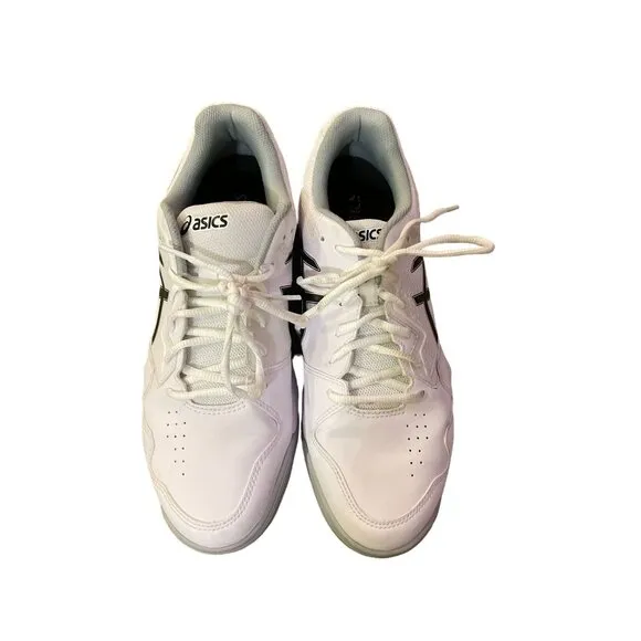 ASICS Gel-Dedicate 7 Tennis Shoes Mens 11 Used F960122 1041A223 White / Black