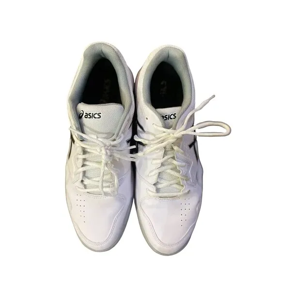 ASICS Gel-Dedicate 7 Tennis Shoes Mens 11 Used F960122 1041A223 White / Black