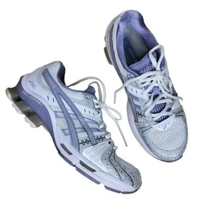 Asics Gel Kinsei OG Running Sneakers Ash Rock Purple White Iridescent Size 9.5