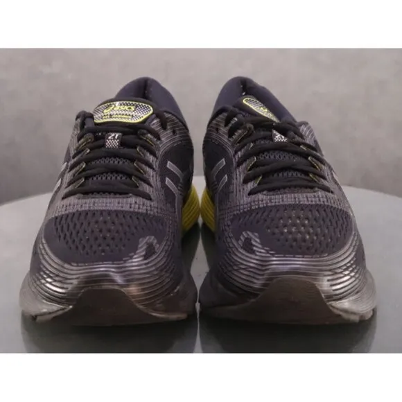 Asics Gel Nimbus 21 $130 Men's Running Shoes Size 13 Black Yellow
