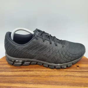 Asics Gel Quantum 180 Shoes Men's 8 Black Low Top Athletic Running Sneakers