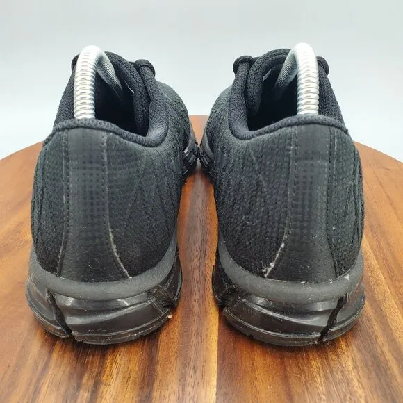 Asics Gel Quantum 180 Shoes Men's 8 Black Low Top Athletic Running Sneakers