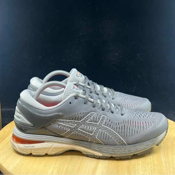 ASICS GelKayano 25 Running  Womens Grey  Athletic Shoes 1012A026-020 Sz 9.5