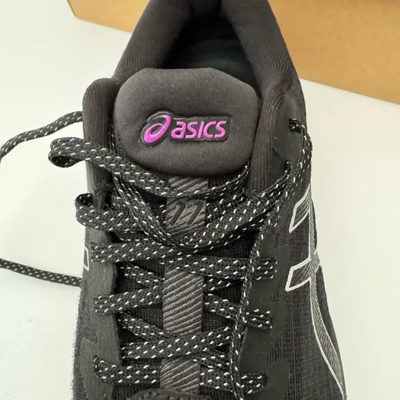 ASICS GT-1000 Women's Size 9.5 Black and Purple Running Shoes