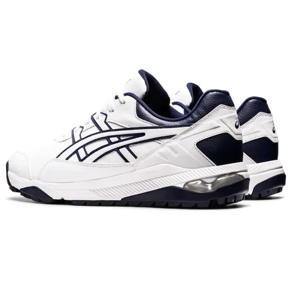 ASICS Mens GEL-PRESHOT Golf Shoes White/Navy Size 12 Durable Traction &amp; Ortholit