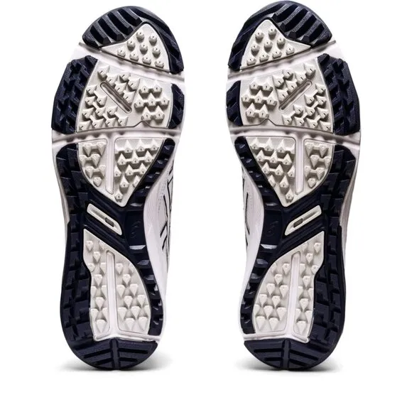 ASICS Mens GEL-PRESHOT Golf Shoes White/Navy Size 12 Durable Traction &amp; Ortholit
