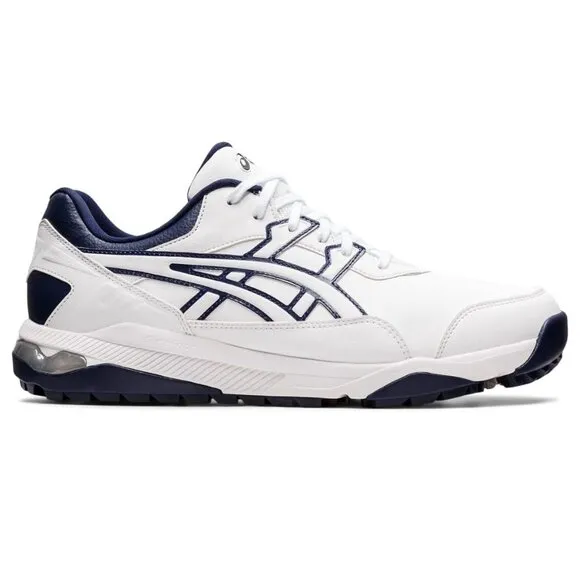 ASICS Mens GEL-PRESHOT Golf Shoes White/Navy Size 12 Durable Traction &amp; Ortholit