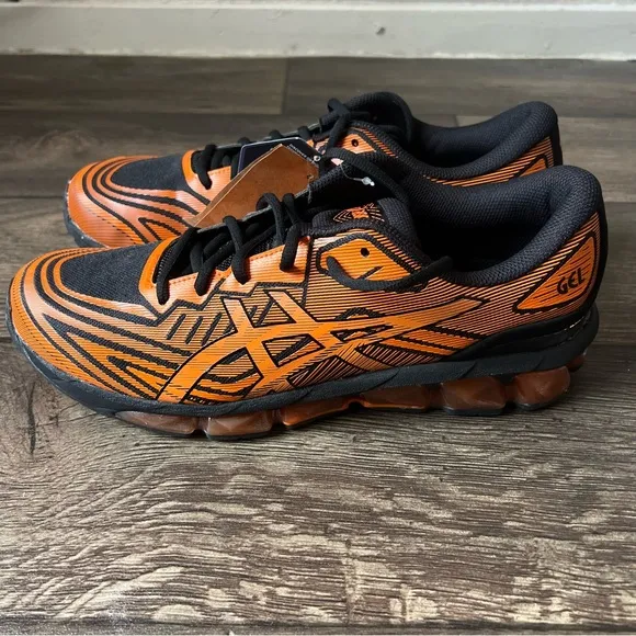 Asics Men's Gel-Quantum 360 VII Shoes Black/Orange Size 11 NEW