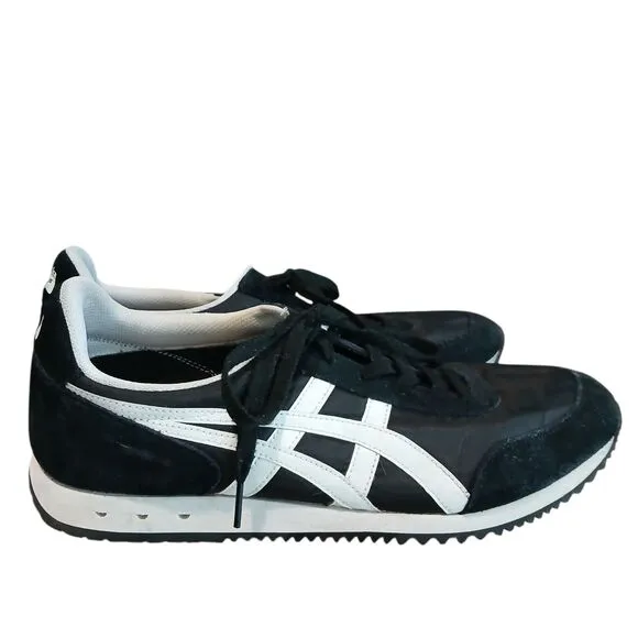 ASICS Onitsuka Tiger New York Black/White Classic Shoes Size 11.5 Unisex Low Top