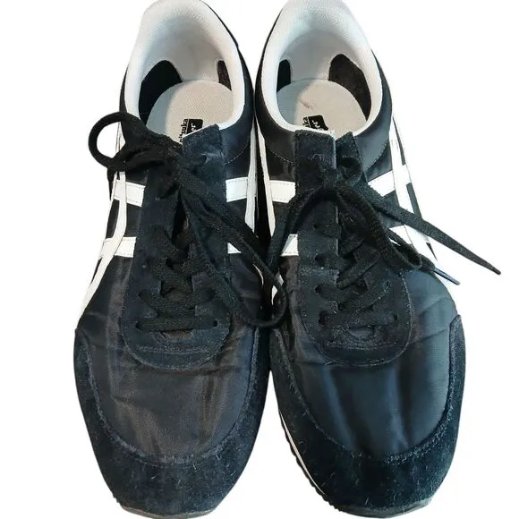 ASICS Onitsuka Tiger New York Black/White Classic Shoes Size 11.5 Unisex Low Top