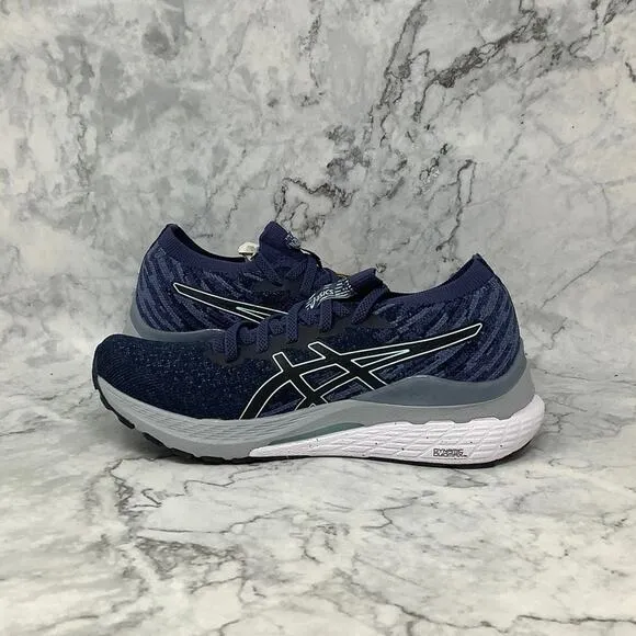 ASICS Size 7.5 French Blue/Fresh Ice Gel-Kayano 28 MK Knit Running Shoes P1-44