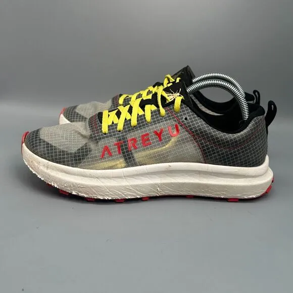 Atreyu Base Trail Mens 9.5 Gray Athletic Running Sneakers Lace-Up Low Top Shoe