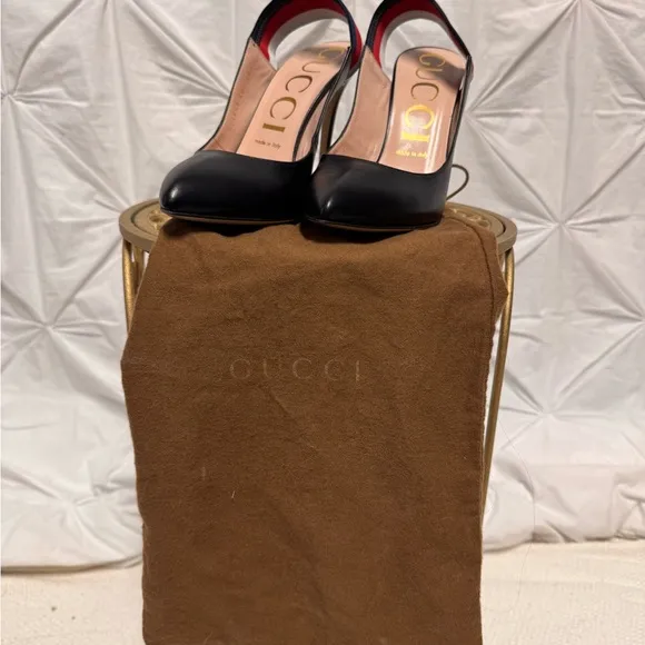 Authentic Gucci Black Women's Heels