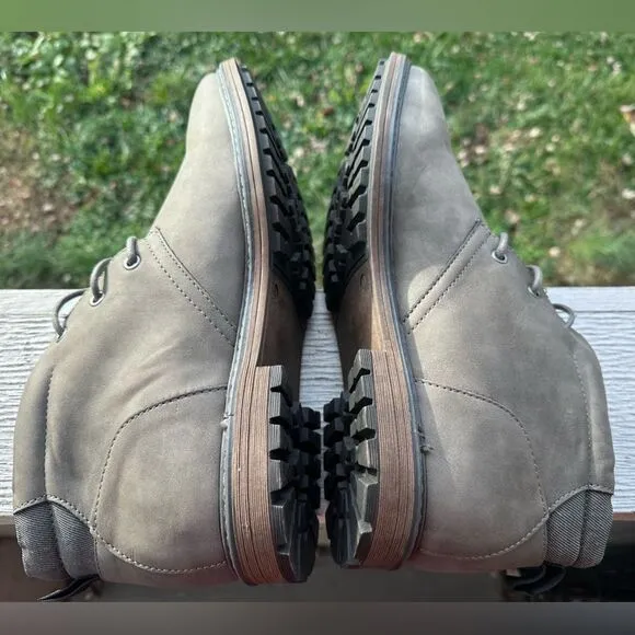 B-52 by Bull Boxer Gray Suede Boots Sz 13