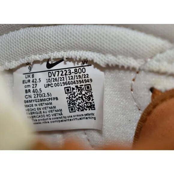 B5 Auth NIKE DUNK HI RETRO SE Monarch-Sale Shoes DV7223-800 Size 9