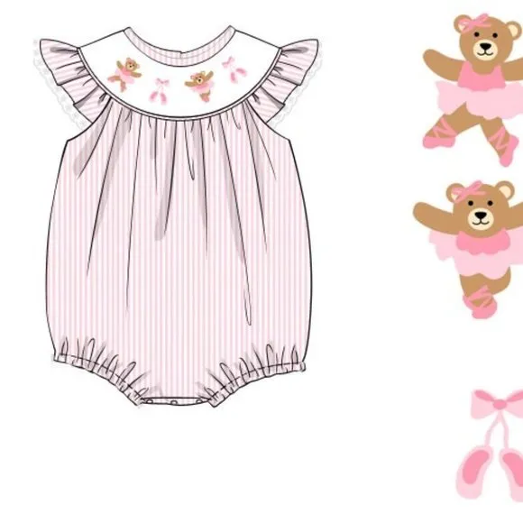 Ballet Bear Smock Bubble