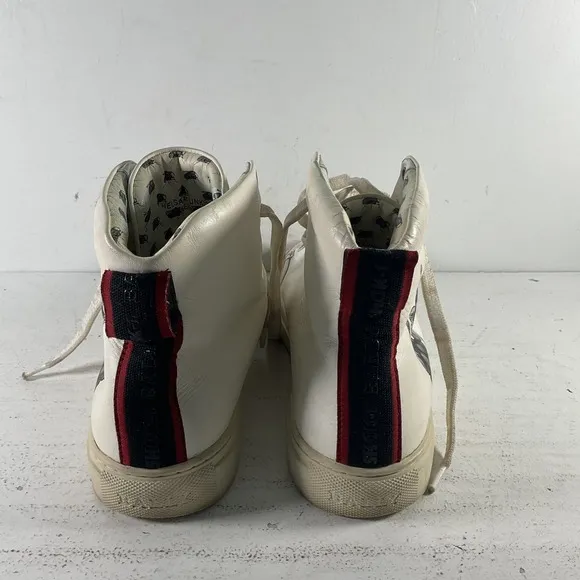 BALLY X Swizz Beatz Women's Helsa X Funk High-top Sneakers In White Size 9