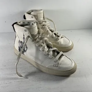 BALLY X Swizz Beatz Women's Helsa X Funk High-top Sneakers In White Size 9