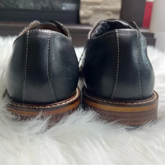 Banana Republic Digby Brogue Black Leather Wingtip Dress Shoes Men’s Size 9