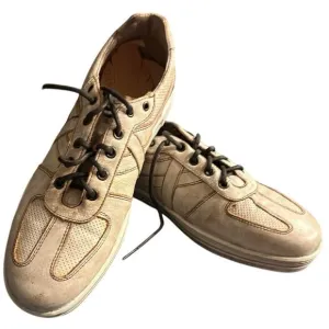 Bed Stu Low Top Sneaker Tan Leather Rustic Retro Muller Shoes Mens 10.5