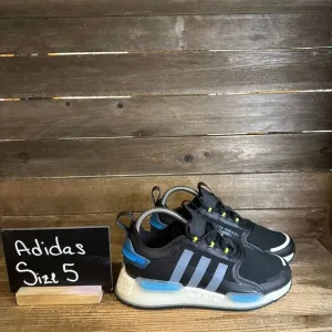 Big Kids Adidas NMD V3 Black Athletic Running Comfort Sneakers Shoes Size 5 Y