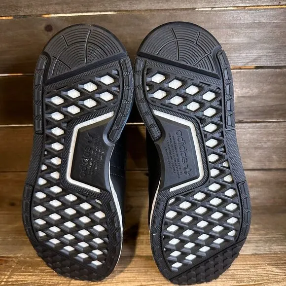 Big Kids Adidas NMD V3 Black Athletic Running Comfort Sneakers Shoes Size 5 Y