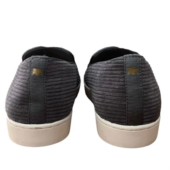 BIRDIES The Swift Corduroy Slip On Sneaker in Charcoal Gray - Like New, …