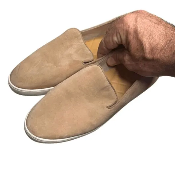 Birdies Women's Swift Slip On Leather Loafer Shoes Tan Size 10