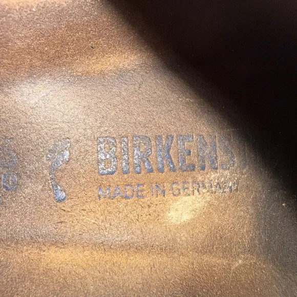 Birkenstock Arizona Soft Footbed Taupe Suede Size 5-5.5