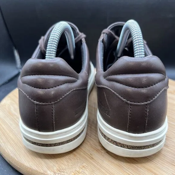 Birkenstock Bend Low Womens Size 9 Leather Sneakers Shoes Brown